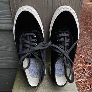 SeaVees for J.Crew Legend sneakers in velvet 8.5